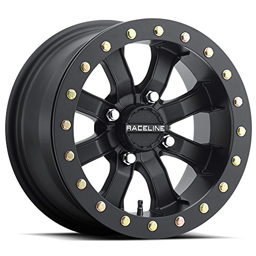 Raceline A71B Mama Beadlock ATV/UTV 15x7 4x156 +0mm Black Wheel Rim