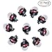 Podoy Primer Bulb for Compatible with Husqvarna 345 346 350 353 850 Stihl Craftsman Poulan Chainsaw 455 Rancher 460 445 450 435 Replace 503936601(10 pack)