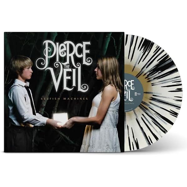 Amazon.com: Selfish Machines Red/Black Split Vinyl LP, Pierce The