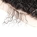 ISEE Hair 8A Brazilian Remy Virgin Hair Deep Curly Human Hair with 13x4 Frontal Brazilian Curly Hair Lace Frontal Closure with Bundles (22 24 26+20 frontal, Natural Color)