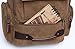 Canvas Backpack, Aidonger Vintage Canvas School Backpack Hiking Travel Rucksack Fits 15'' Laptop (Coffee)