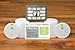 GreenVacShop 2+1 Pack Shark Rotator Professional Lift-Away NV500, NV501, NV502, NV503, NV505, NV510, NV520, NV552, UV560 Replacement Filter Set, 2 Foam+2 Felt+1 HEPA Filters, XFF500 XHF500