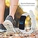 KASSICA Fitness Tracker Step Walking Distance Calorie Counter Bluetooth Smart Bracelet Activity Wristband With Heart Rate Monitor For IOS Android Devieces Samsung Iphone Smartphone (Black)