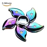 MAIYUAN Fidget Spinner Bauhinia Flower Hand Spinning Rainbow Flower Toy High Speed 3-4 Min Spins EDC Focus Stress Reducer Toy Perfect for Girl