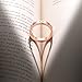 Z.RACLE 4mm Love Rings for women with Screw Design Best Gifts for love Rosegold - 6