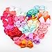 SUBANG 12 Pieces Colors Fashion Hair Bands Deft Bun Maker Cloth Maker Summer Headband Hair Twist Tool Hair Accessories for Women Girls