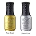 HNM Top Coat & Base Coat Kit Nail Gel Polish Sealer Primer Nail Art Salon Manicure Shiny