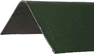 ONDURA 5254 Corrugated Asphalt Roof Ridge Cap, Green ...