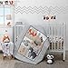Bedtime Originals Acorn 4-Piece Crib Bumper