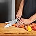 Professional Chef Knife By Golden Spoon: 8-Inch Corrosion Resistant Stainless Steel Cooking Knife - High Carbon Multipurpose Cutlery With Razor Sharp Blade And Comfortable Ergonomic Handle