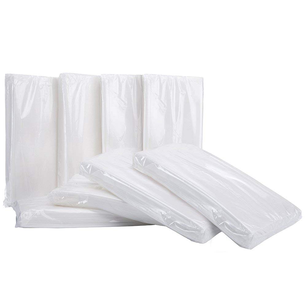 FMS Car Visor Tissue Case Tissue Refill is Made of Primeval Wood Pulp with Highly Water Absorption, 8 Packs