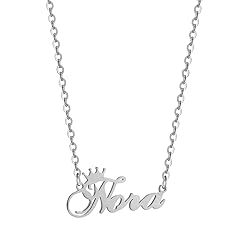 Custom Silver Name Necklace Personalized for