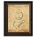 3 pc Framed Modern Patent Set - Baseball 14