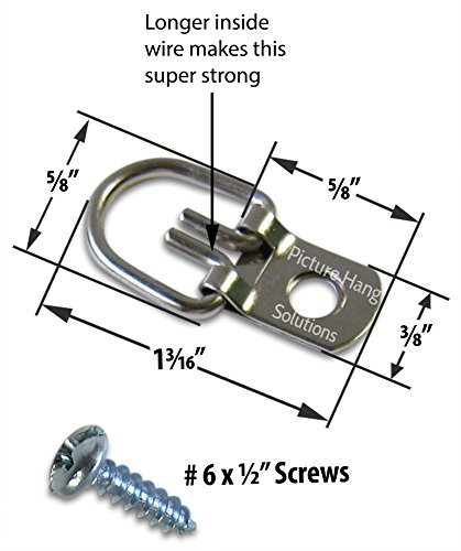 1 Ring+Picture+Hangers+Screws+Solutions
