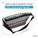 Kayhoma Boho Fanny Pack Stripe Festival Retro Vintage Flat Bum Bags Travel Hiking Hip Waist Bag
