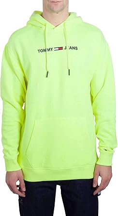 tommy jeans yellow hoodie