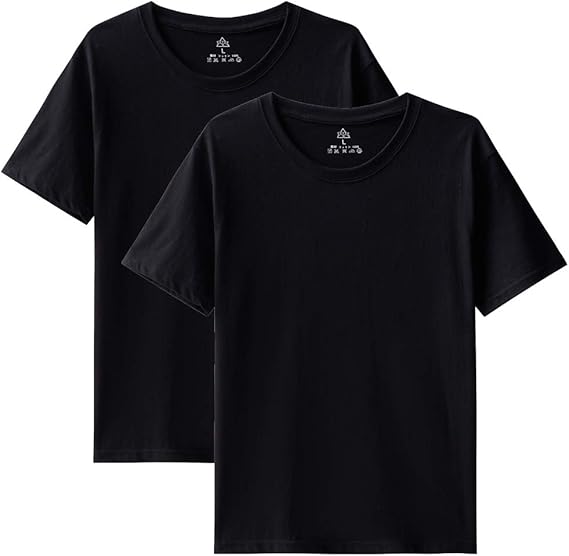 Amazon Sapefインナ シャツ メンズ 下着 半袖 肌着 2枚組 綿100 6 3オンス 抗菌防臭加工 吸水速乾 クル ネック Tシャツ 白 クセになる肌触り ブラック S 150 165cm40 50kg適応 Tシャツ カットソー 通販