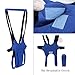 Zicac Baby Toddler Safety Harness Walker Open Crotch Basket Strap Belt(Blue)