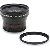 ULTIMAXX 0.43x Professional Wide Angle Lens with Macro (67mm)