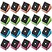 20Pack Magnetic Metal Clips Refrigerator Whiteboard Wall Fridge Magnetic Memo Note Clips Magnets Metal Clip