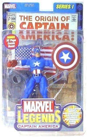 marvel legends captain america series 1