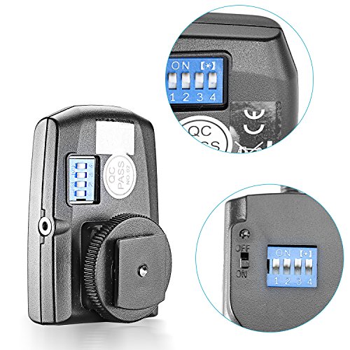 Neewer Wireless Studio Flash RT-16 Trigger +4 Receivers - 16 CHAN - Thumbnail 6