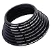 XCSOURCE 8x Step Up + 8x Step Down Ring Filter Stepping Adapter 49-82mm 82-49mm DC147