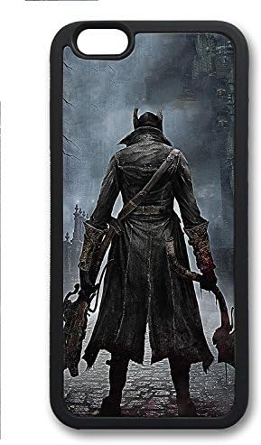 iPhone 6 case,the best Christmas?gift black Soft Rubber Bumper Case for iPhone6/6S [Colorful][cool]game case,High quality TPU material cover for iPhone 6/6s bloodborne ps4 game