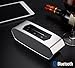 Bonpie WS-712 Touch Screen Portable Wireless Bluetooth Speaker Super Bass Stereo Sound for iPhone, iPad, any Bluetooth Devices, Built-in Mic for Handsfree, Silver