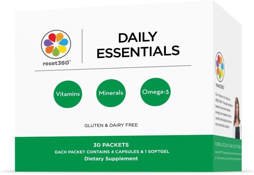 Daily Multivitamin Essentials from Dr Sara Gottfried Author of The Hormone Reset Diet