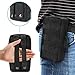 FUNTOK Molle Pouches, Molle Tactical Compact Pouch Attached Utility Tactical Pockets Outdoor Sports Bag (Black
