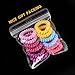 Spiral Hair Ties 12pcs No Crease Elastic Ponytail Holders Phone Cord Traceless Hair Ring Hair Rubber Bands Suitable for All Hair Types 6 Colors,2pcs/Color