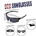 O2O Polarized Sports Sunglasses for Women Men Teens Youth Biking Running Golf Unbreakable Frame (Black)
