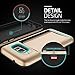 Galaxy S7 Edge Case, VRS Design [Damda Clip][Champagne Gold] - [Wallet Card Slot][Military Grade Protection] for Samsung S7 Edge