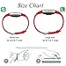 GEAK for Fitbit Charge 2 Bands, Adjustable Replacement Sport Accessory Strap Bands for Fitbit Charge 2, Small Classic-Red