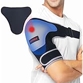 COMFORCE Shoulder Brace for Men with Gel Pack, Rotator Cuff Support Brace for AC Joint Paint Relief, Shoulder Compression Sleeve for Preventing Dislocation, Adjustable Straps Fits Left and Right Arm
