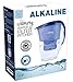 WAMERY Alkaline Water Pitcher 1.5 Liters, 6 Cup, Enhanced 2020 Slim Model, Free Filter Included, Improves pH, Removes Lead, Chlorine, Copper and more. Natural Solution for Acid Reflux and Dehydration
