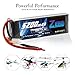 Zeee 11.1V 3S LiPo Battery 5200mAh 60C Soft Case Battery T Connector for RC Plane F450 Quadcopter RC Airplane RC Helicopter RC Car Truck RC Boat