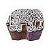 Royal Kraft Wooden Stamps DIY Fabric, Textile, Clay, Pottery, Paper, Henna Printing Blocks THDtag003