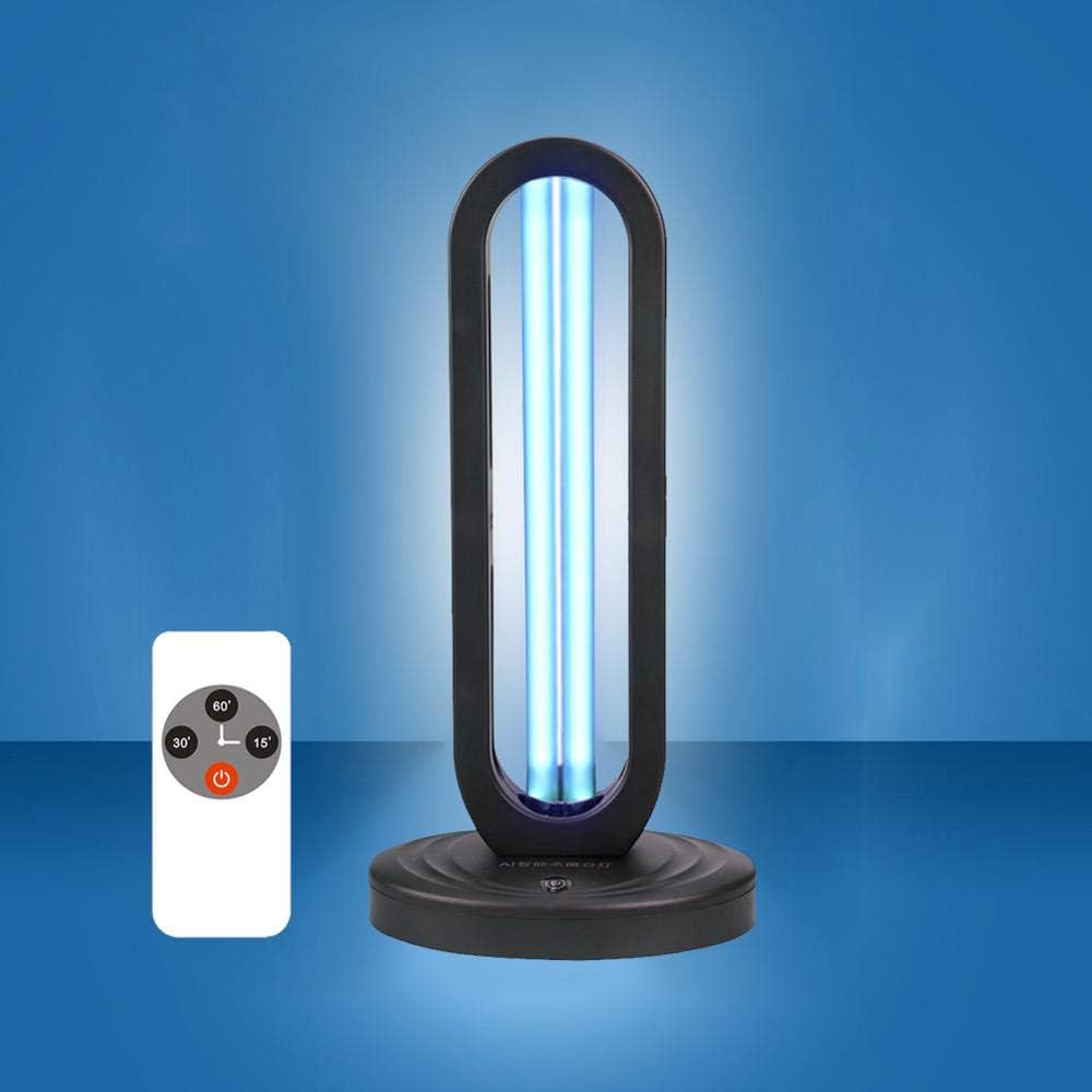 SZC LED UV-C Light Sanitizer Lamp - 38W Led UVC Light Air Purifiers for Bedroom Travel and Office