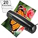 Apache AL9B 9 Inch Laminator Machine with 20 Laminating Sheets, Thermal Laminating Machine, Reliable, Anti-Jam, 8.5x11 A4 A5 A6 Compatible for Home Office School Use