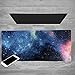 Cmhoo XXL Professional Large Mouse Pad & Computer Game Mouse Mat (35.4x15.7x0.1IN, 90x40 sky002)