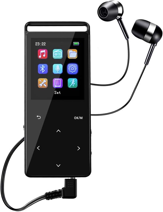 JmeGe S16 MP3 Player, 16 GB MP3 Player with Bluetooth Amazon.co.uk