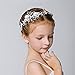 DreamYo Headdress Flowers Crystal Pearls Rhinestones Beading Beautiful Girls Hair Accessories Princess Hair Jewelry Ceremony performce Prom Party Wedding 9 Styles (CT)