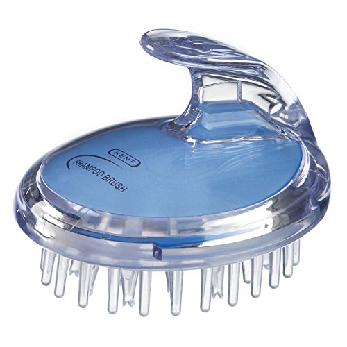 Kent - SH1 Shampoo Brush, 42 Soft Rubber Bristles (Assorted Colors)