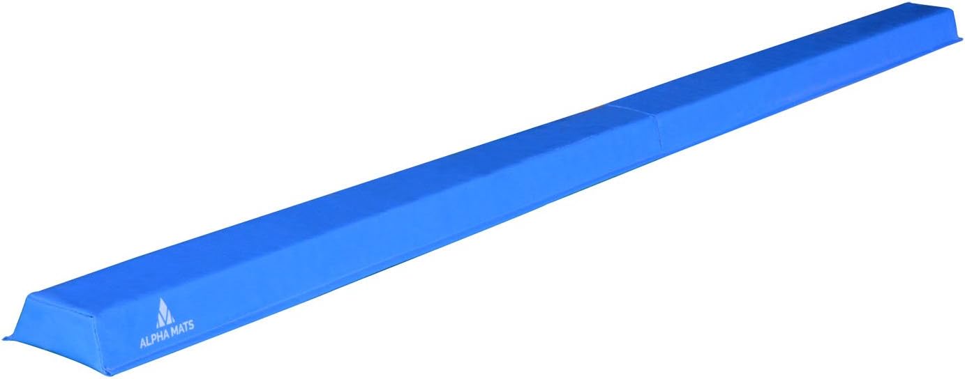 Alpha Mats Medium Density Floor Balance Beam for Aerobics, Yoga, Martial Arts - 9 Foot, Light Blue : Sports & Outdoors