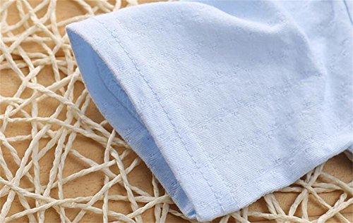 Monvecle Baby to Toddle 2 Pack Cotton Jumpsuit Short Sleeved Onesie Playsuit Apple 9M