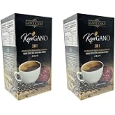 HAGEN Generic Gano Excel Gano Cafe Ganolicious KopiGano 3 in 1 Instant Premix Coffee 15 sachets x 21g (2 Boxes)
