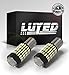 LUYED 1157 LED Bulb Backup Reverse 3400 Lumens 1157 2057 2357 7528 LED Light Bulbs with Projector for Signal Tail Brake Lights,Xenon White,Pack of 2