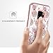 GUAGUA Galaxy S9 Case Samsung S9 Case Pineapple for Girls Women, Marble Glossy Cover Hybrid Three Layer Hard PC Soft TPU Shockproof Protective Phone Case for Samsung Galaxy S9(2018) Rose Gold